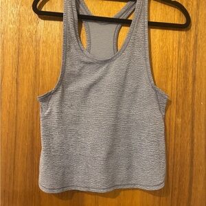 Lululemon size 4 Gray Racerback Tank Top